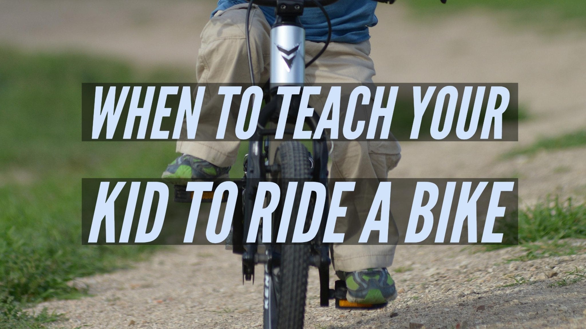 What age should i teach my child to ride a bike sale