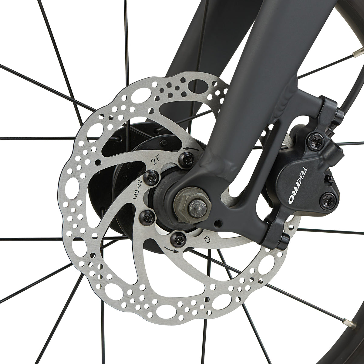 zulu two front brake rotor