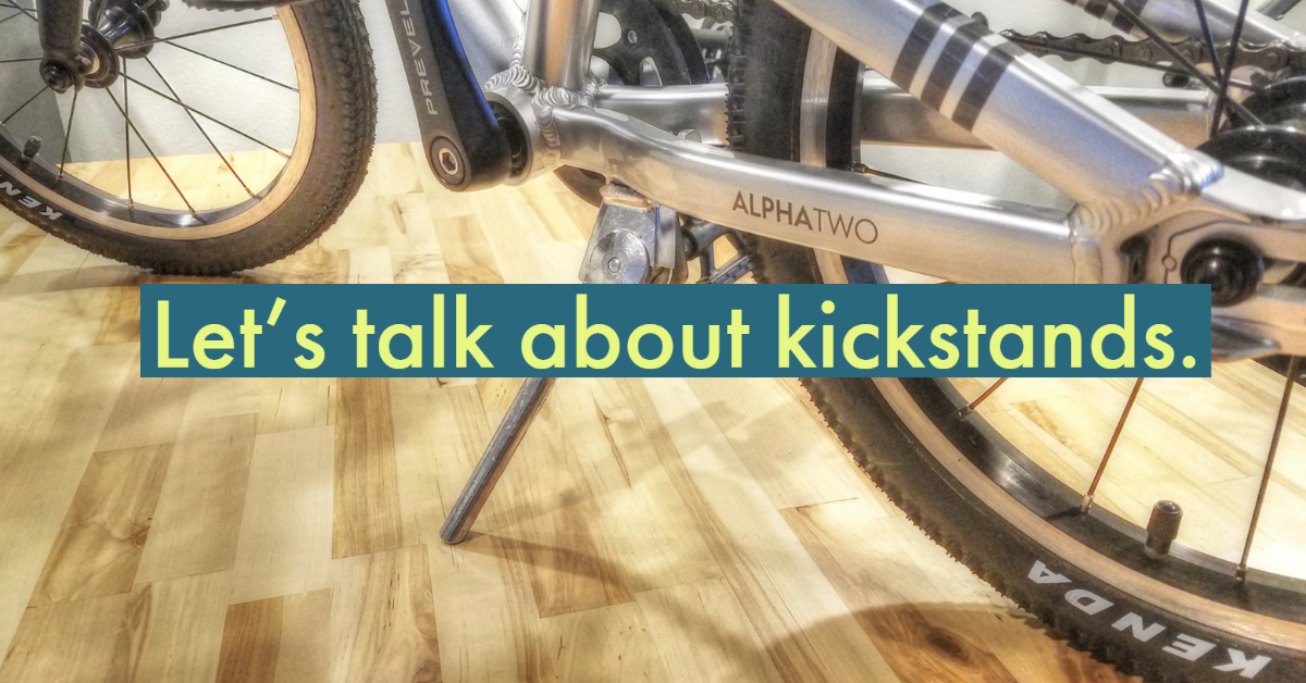 Kickstands: Advantages and Disadvantages of these Simple Bike Parking Devices