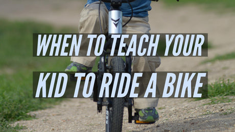 At what age should you teach a kid to ride a bike?