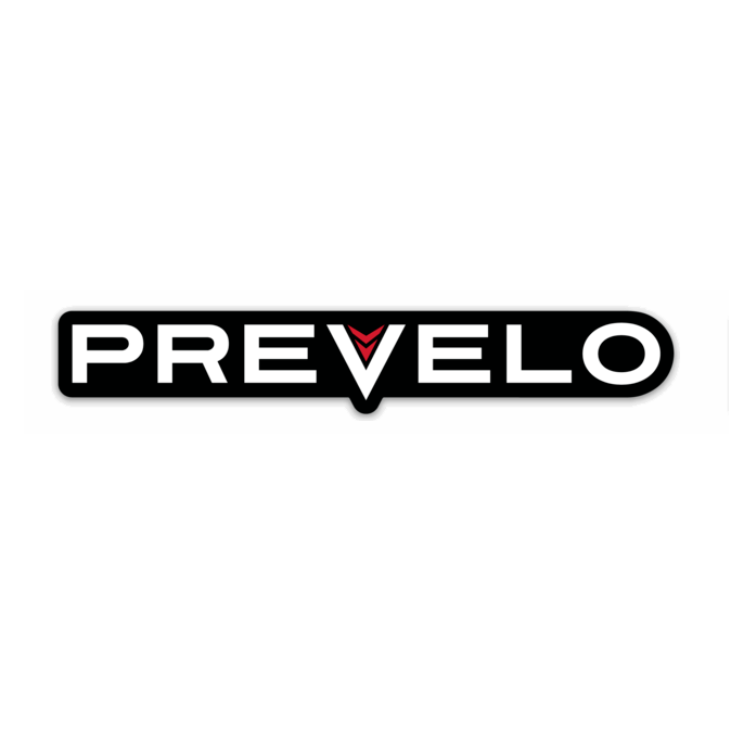 Prevelo Bikes-Prevelo Stickers-White/Black Outline