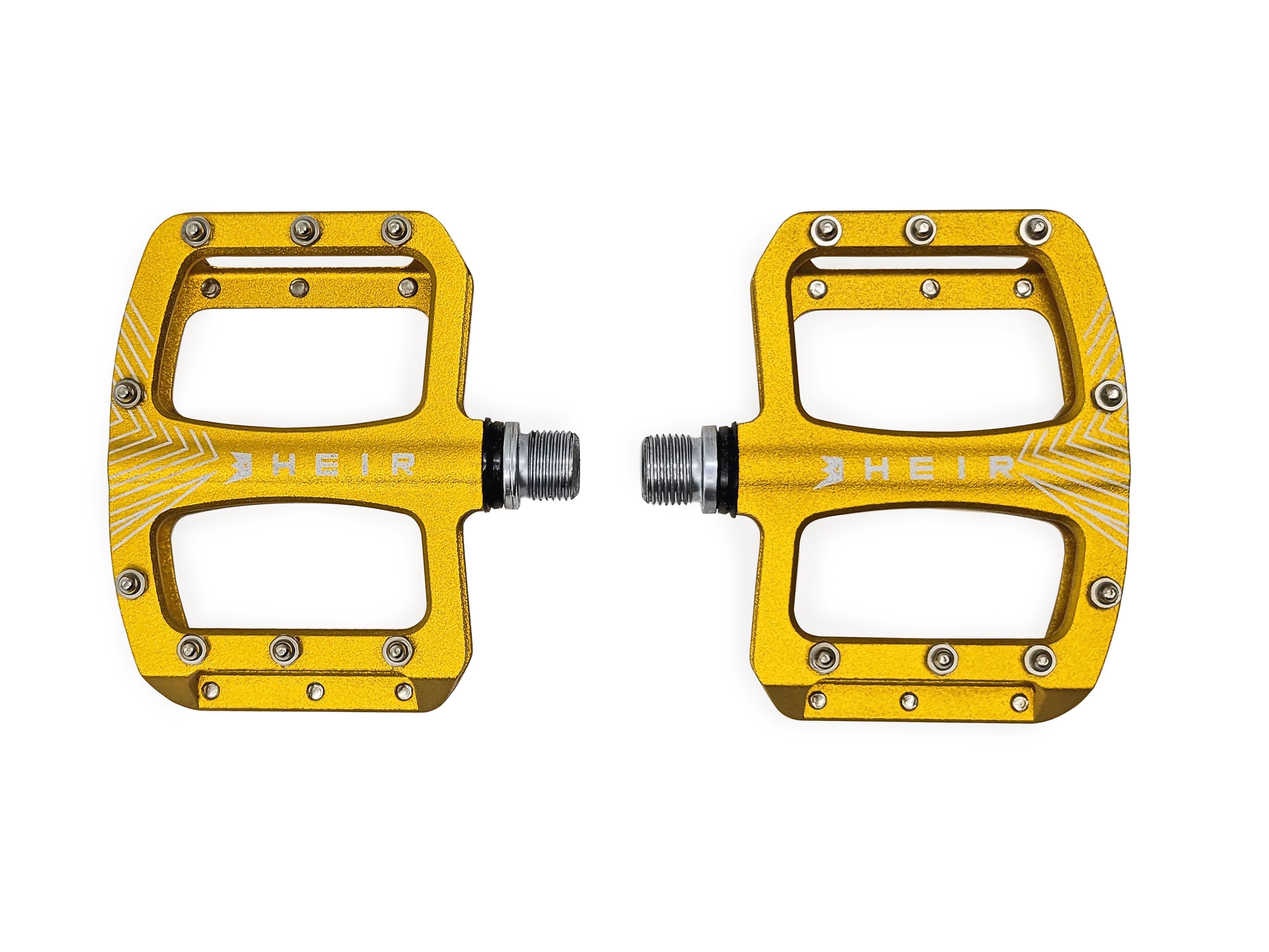 gold pedals mtb HEIR Footport Pedal Large / Black